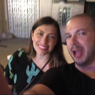 Smiling Selfie of Lori and Dave