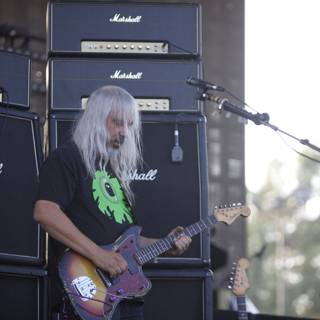 White-Haired Guitarist Rocks FYF Bullock 2015