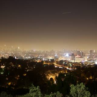 Night Flight over the Metropolis
