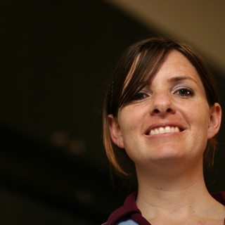 Candid Portrait of a Smiling Woman Named Penelope
