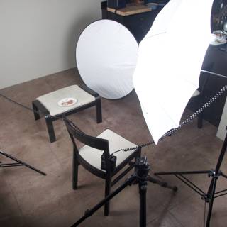 The Spotlight Chair in the Studio