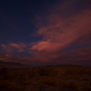 Moonlit Sky Above the Anza Borrego Desert