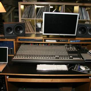 Multimedia Desk Setup