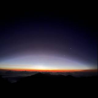 Dawn over Haleakalā