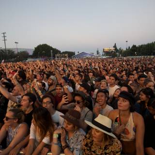 Jam-packed Festival Crowd