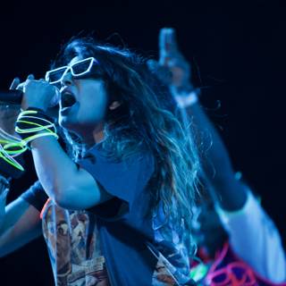 Neon Glasses and Solo Performances