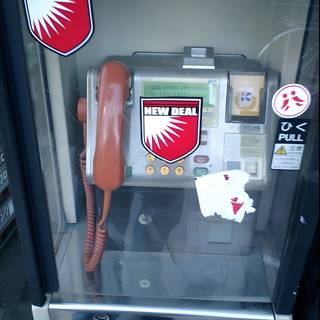 Vintage Phone Booth in Tokyo