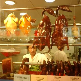Butcher's Display in Hong Kong