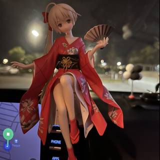 Enchanting Kimono Figurine