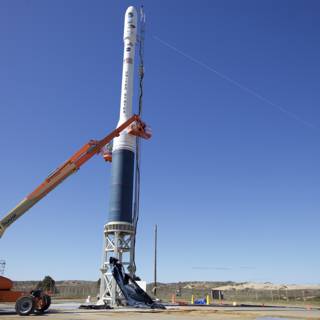 Lifting a Rocket into the Blue Sky