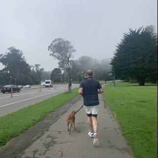 Running with Man's Best Friend