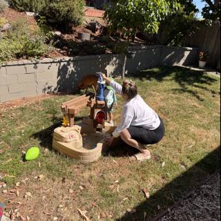 Morning Play in a San Francisco Backyard