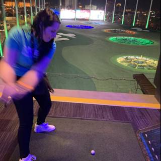 Nighttime Golfing Fun