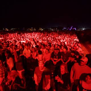 Red Hot Crowd at Coachella Music Festival