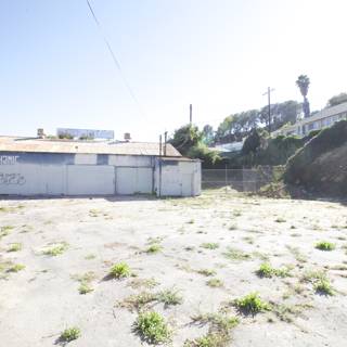 Empty lot with Shelter and Garage