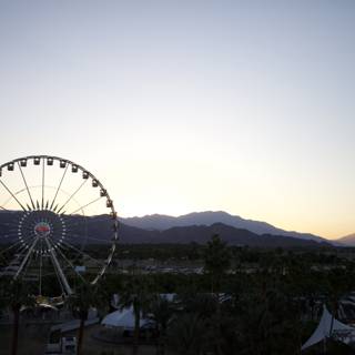 Sunset Ride on the Ferris Wheel