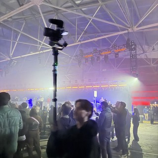 360-Degree Camera at Electronic Music Concert Event