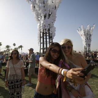 Selfie Sisters at Coachella