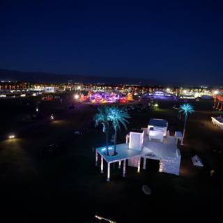Nighttime Metropolis at Coachella