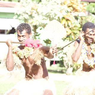 Traditional Dance at a Fijian Wedding
