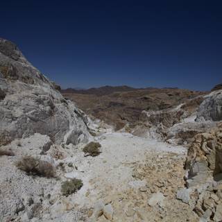 Narrow Trail in the Desert