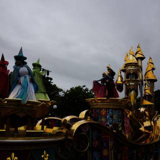 Magical Castle Float in Disneyland Parade