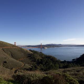 Captivating Vista of the Golden Gate Bridge from Marin Headlands