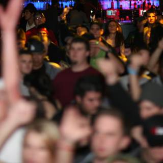 Bass Rush Partygoers Raise the Roof