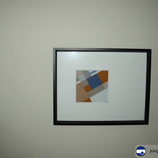Modern Art Painting in a Frame