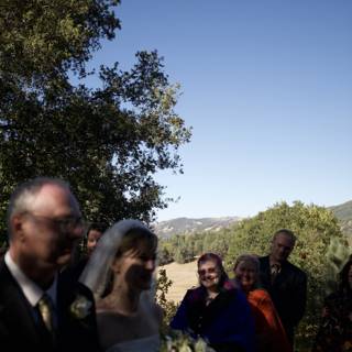Outdoor Wedding Ceremony Amongst Nature