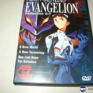 Evangelion Anime DVD Signed by Kei Toume