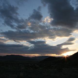 Desert Sunset in Death Valley National Park