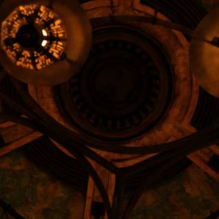 Illuminated Chandelier Ceiling