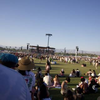 Vibrant Gathering: Afternoon at Coachella 2024