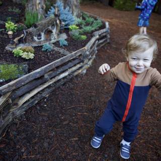 Child's Joy in the Thistlewyck Garden