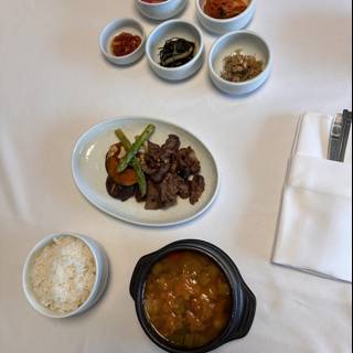 Vibrant Korean Feast