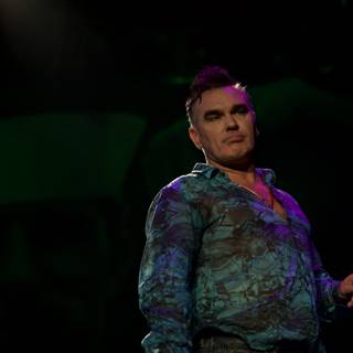 Morrissey takes the stage at Coachella 2009
