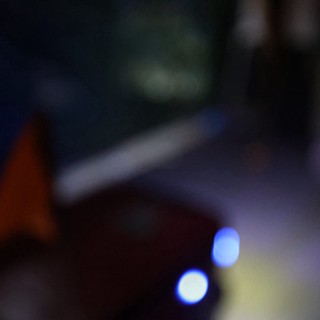 Blue Bokeh Lights at Wobbleland Festival 2026