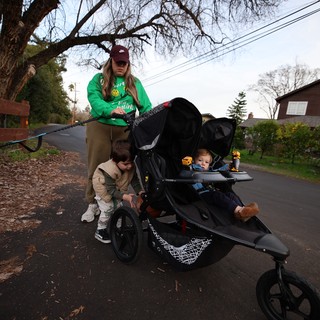 park path or neighborhood walking trail