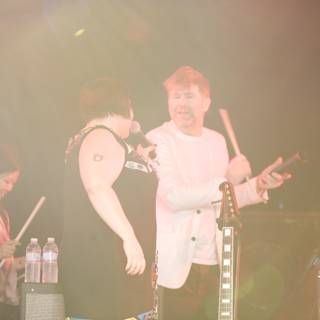 Live Performance by James Murphy and Nancy Whang at Coachella 2010