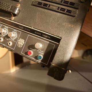 Vintage Radio and Microphone Combo