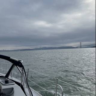 Sailboats and the Golden Gate Bridge