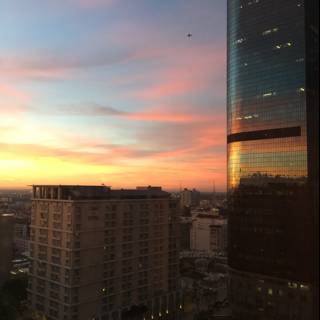 Sunset Over Los Angeles