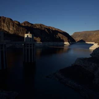 Sunset at the Mighty Hoover Dam