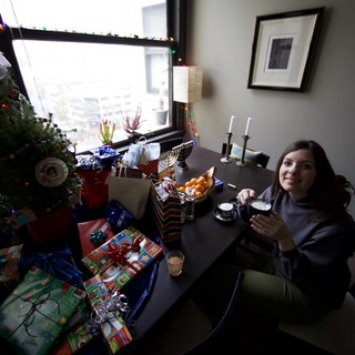 Celebrating Christmas and Hanukkah Together at Home
