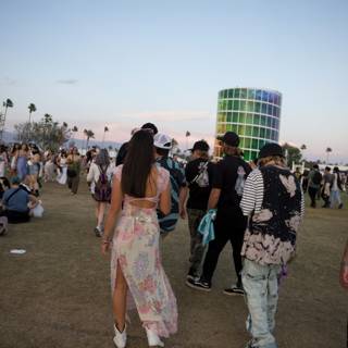 Sunset Strides: A Tapestry of Style at Coachella 2024