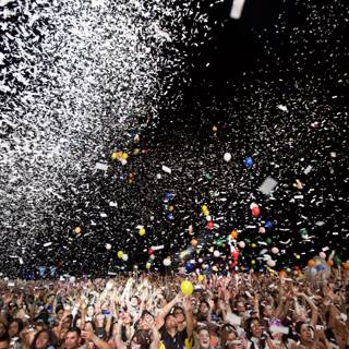 Confetti Celebration at Coachella