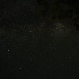 Milky Way Arches Over Mount Lassen Wilderness Night Sky