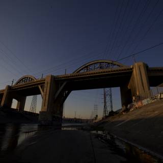 The Arch Bridge Over LA River
