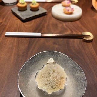 Elegant Fine Dining Course with Artistic Plating